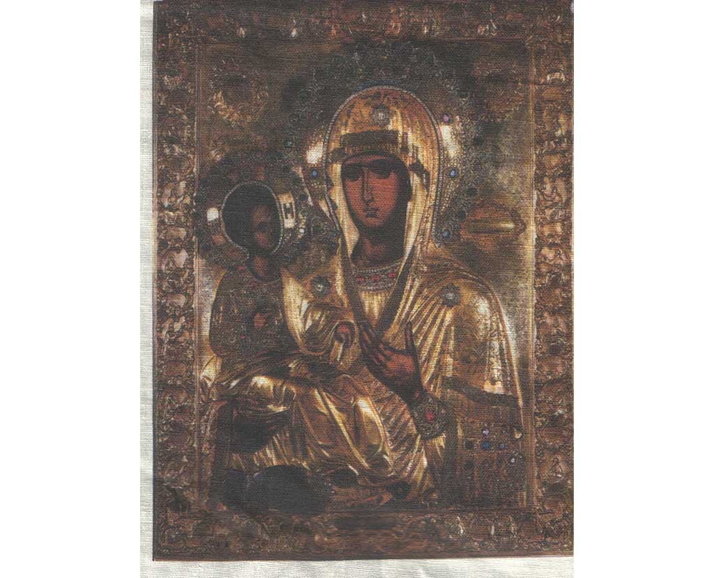 Икона Богородица Тројеручица