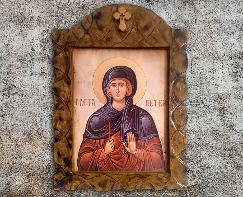 Света Петка, 1, удубљена  38cm x 50cm