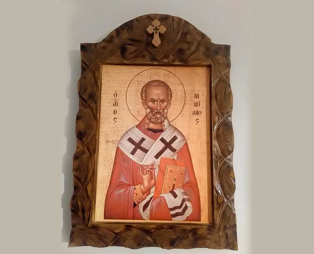 Sveti Nikola, 5, udubljena 30cm x 38cm
