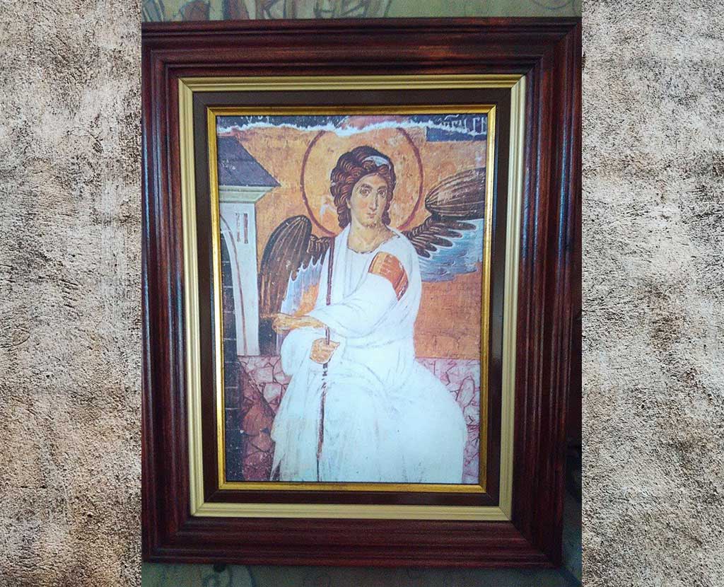 Beli Anđeo, platno, 43cm x 34cm