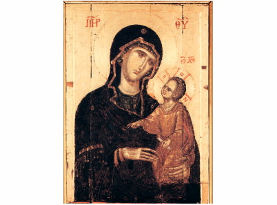 Богородица Одигитрија - Ватопед-0161-magnet (5 магнета)
