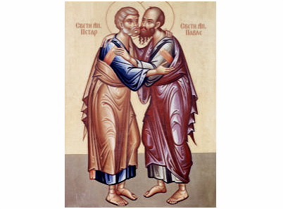 Sveti apostoli Petar i Pavle-0340-magnet (5 magneta)
