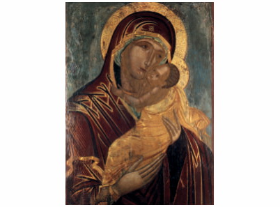Богородица са Христом-0361-magnet (5 магнета)