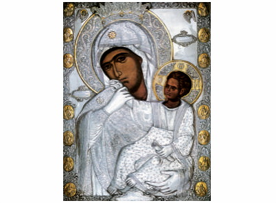 Богородица са Христом-0362-magnet (5 магнета)