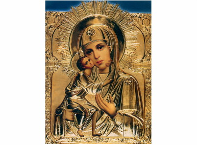 Богородица са Христом-0394-magnet (5 магнета)