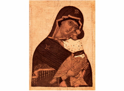 Богородица Тихвинска  век-0644