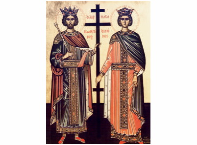 Свети цар Константин и царица Јелена - 691