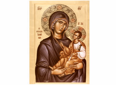 Богородица са Христом-0719-magnet (5 магнета)