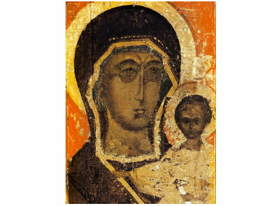Богородица Одигитрија век-0911-magnet (5 магнета)