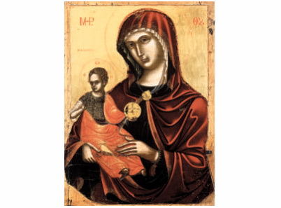 Пресв. Богородица са Христом-1048-magnet (5 магнета)