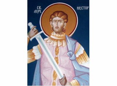 Sveti mučenik Nestor - 1135-magnet (5 magneta)