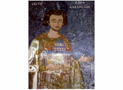 Sveti Kralj Vladislav, Mileševa - 1143-magnet (5 magneta)