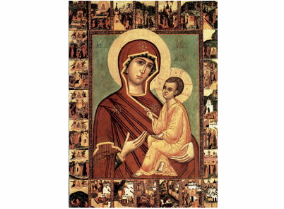 Пресв. Богородица са Христом, Тихвинска-1266