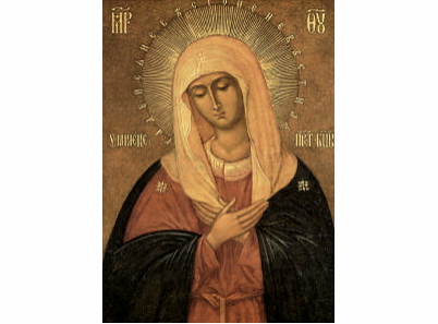 Пресв. Богородица Умиљеније-1375-magnet (5 магнета)