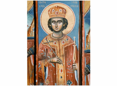 Sveti kralj Uroš Srbski - 1397-magnet (5 magneta)