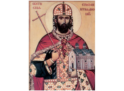 Свети краљ Стефан Штиљановић - 1398-magnet (5 магнета)