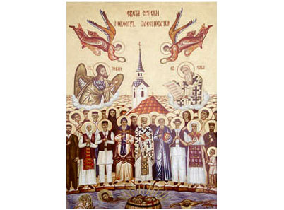 Свети Србски новомученици, Јасеновачки - 1405-magnet (5 магнета)