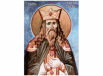 Sveti Stefan slepi - 1417-magnet (5 magneta)