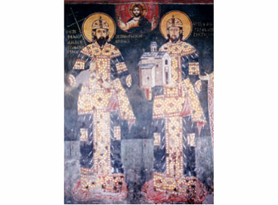 Свети краљеви Драгутин и Милутин - 1424