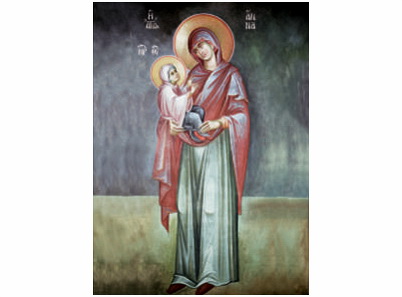 Света Ана са Богородицом-1443-magnet (5 магнета)