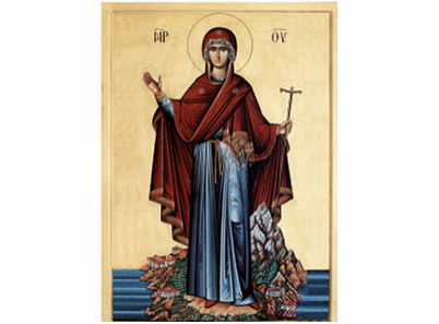Пресв. Богородица Игуманија Свете Горе-1456-magnet (5 магнета)