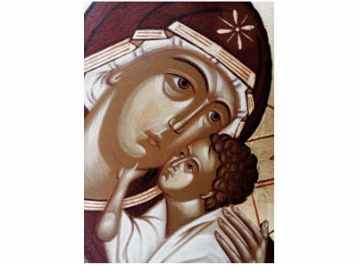 Пресв. Богородица са Христом-1501-magnet (5 магнета)
