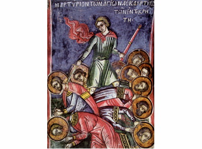 Светаих 10 мученика на Криту - 1663-magnet (5 магнета)