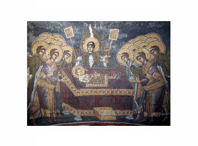 Agnec u Nebeskoj Liturgiji, Gračanica - 1705