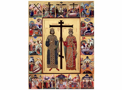 Sveti Car Konstantin i Sv. Carica Jelena - 2141-magnet (5 magneta)