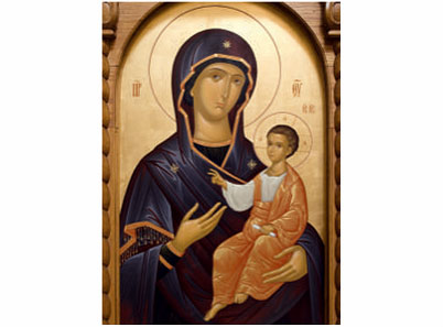 Пресв. Богородица са Христом-2366-magnet (5 магнета)