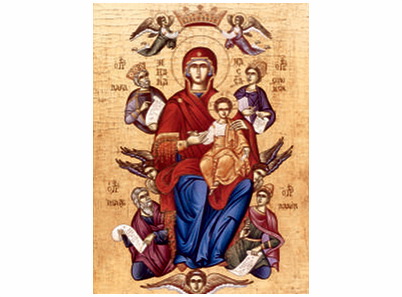 Пресвета Богородица са Христом-2427-magnet (5 магнета)