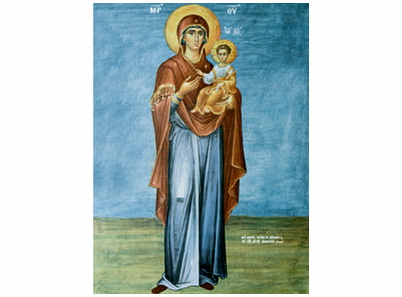 Богородица са Христом-0315-magnet (5 магнета)